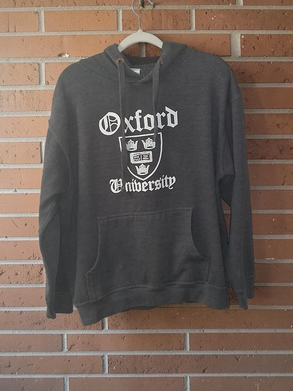 Dark Gray Pullover Hoodie